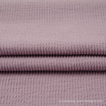 CVC Double Jacquard Fabric Knitted
